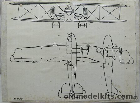 Cramer Craft 1/72 AEG G-IV Medium Bomber - (A.E.G. G.IV) plastic model kit